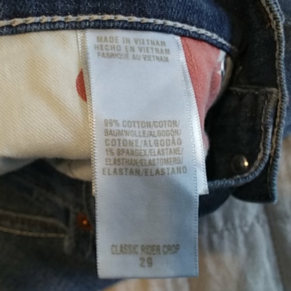 Lucky classic rider crop jeans, EUC - Picture 4 of 7